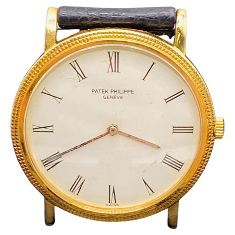 18k patek philippe vintage watch.